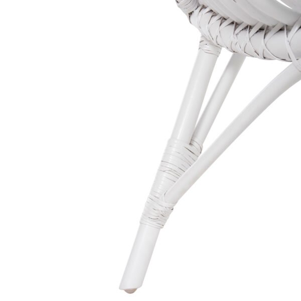 ΚΑΡΕΚΛΑ ΕΞΩΤ.ΧΩΡΟΥ CELLION HM9812.03 ΡΑΒΔΟΙ RATTAN ΣΕ ΛΕΥΚΟ ΧΡΩΜΑ 76x72x83Υεκ. - Image 10