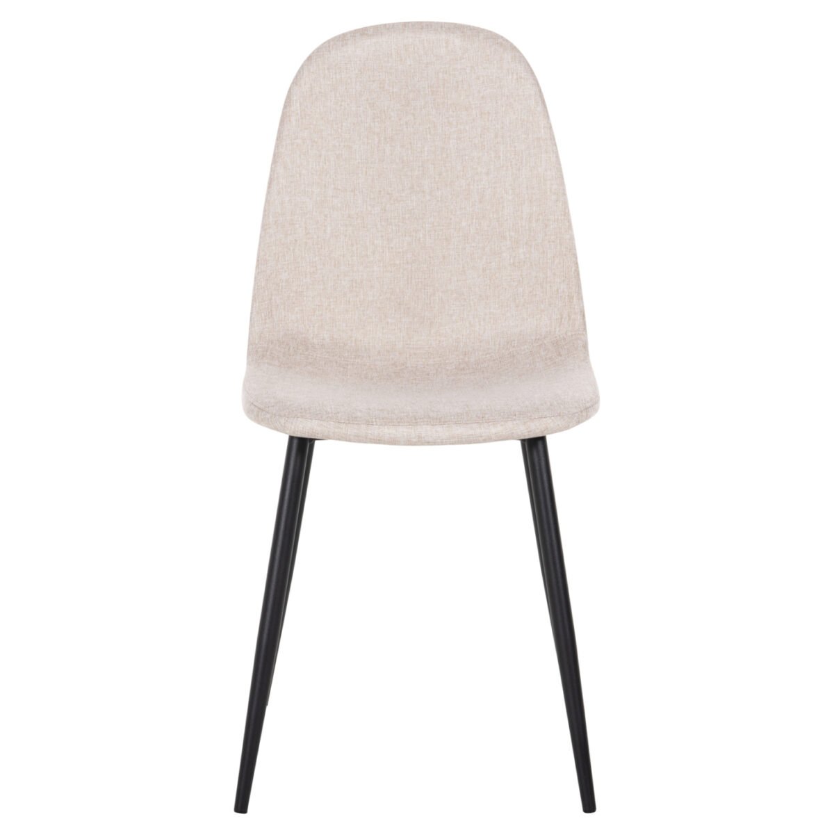 ΚΑΡΕΚΛΑ LEONARDO HM00100.27 ΥΦΑΣΜΑ ΜΠΕΖ & ΜΑΥΡΑ ΜΕΤΑΛ. ΠΟΔΙΑ 42x49,5x89Υεκ. - Image 3