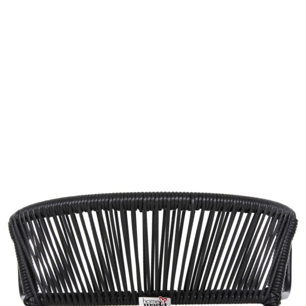 ΚΑΡΕΚΛΑ SUKI HM6053.02 ΜΕΤΑΛΛO KAI ΣΥΝΘΕΤΙΚΟ RATTAN ΣΕ ΜΑΥΡΟ 54x62x80Υεκ - Image 9