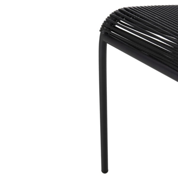 ΚΑΡΕΚΛΑ SUKI HM6053.02 ΜΕΤΑΛΛO KAI ΣΥΝΘΕΤΙΚΟ RATTAN ΣΕ ΜΑΥΡΟ 54x62x80Υεκ - Image 10