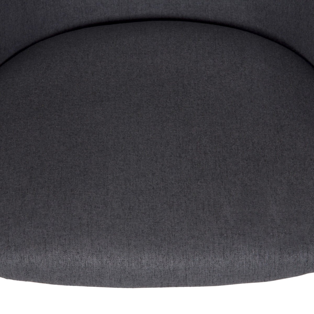 ΚΑΡΕΚΛΑ ISIAH HM9615.01 ΓΚΡΙ ΥΦΑΣΜΑ-ΜΑΥΡΑ ΜΕΤΑΛΛΙΚΑ ΠΟΔΙΑ 56x56x76Υ εκ. - Image 8