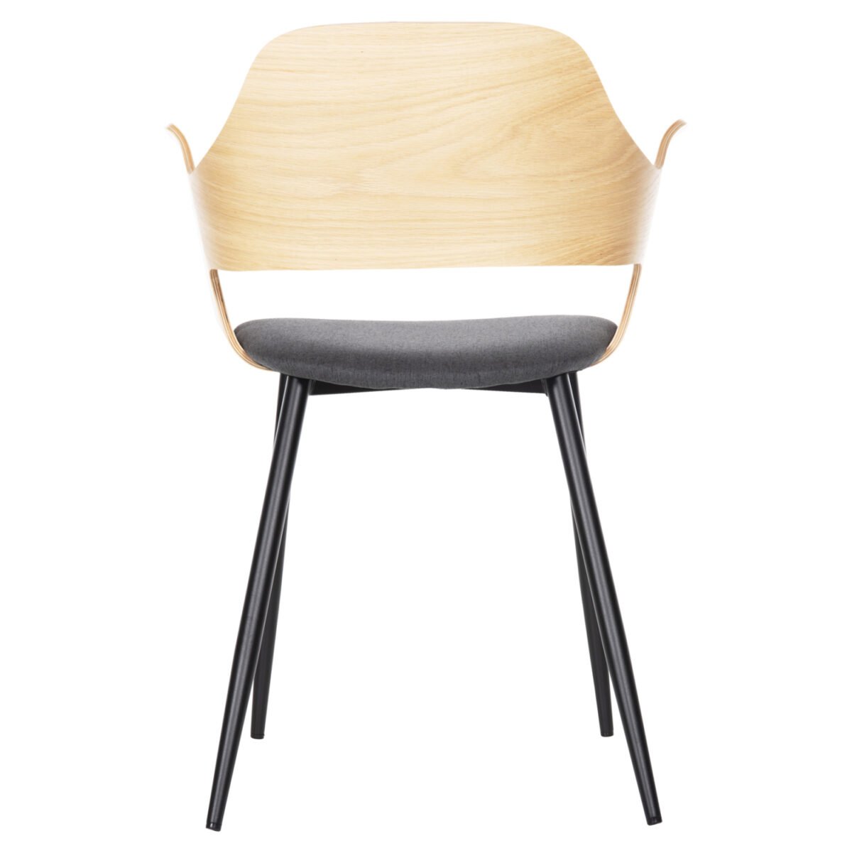 ΚΑΡΕΚΛΑ VELP HM9616.02 ΞΥΛΟ ΣΕ ΦΥΣΙΚΟ-ΓΚΡΙ ΥΦΑΣΜΑ-ΜΑΥΡΑ ΜΕΤΑΛ. ΠΟΔΙΑ 55,5x50x79Υεκ. - Image 6