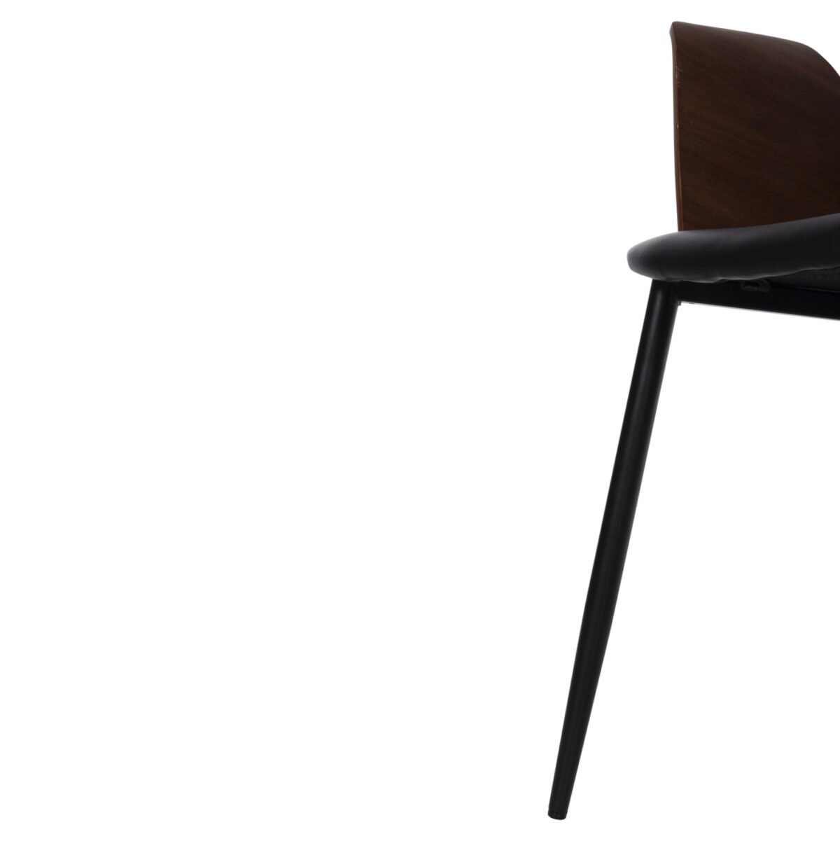 ΚΑΡΕΚΛΑ VELP HM9616.03 ΞΥΛΟ ΣΕ ΚΑΡΥΔΙ-ΜΑΥΡΟ PU-ΜΑΥΡΑ ΜΕΤΑΛ. ΠΟΔΙΑ 55,5x50x79Υεκ. - Image 10