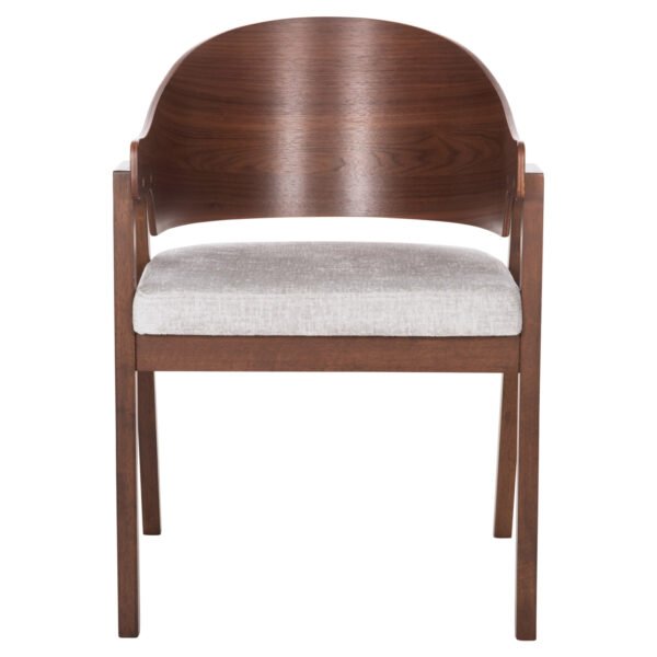 ΚΑΡΕΚΛΑ NERO HM9972 RUBBERWOOD ΣΕ ΚΑΡΥΔΙ-ΓΚΡΙ ΥΦΑΣΜΑ ΚΑΘΙΣΜΑ 56x56x78Yεκ. - Image 3