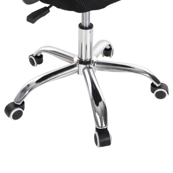 ΚΑΡΕΚΛΑ ΓΡΑΦΕΙΟΥ TRAIL2 HM1193 ΜΑΥΡΟ MESH-ΠΟΔΙ ΧΡΩΜΙΟΥ 62x59x120Yεκ. - Image 10