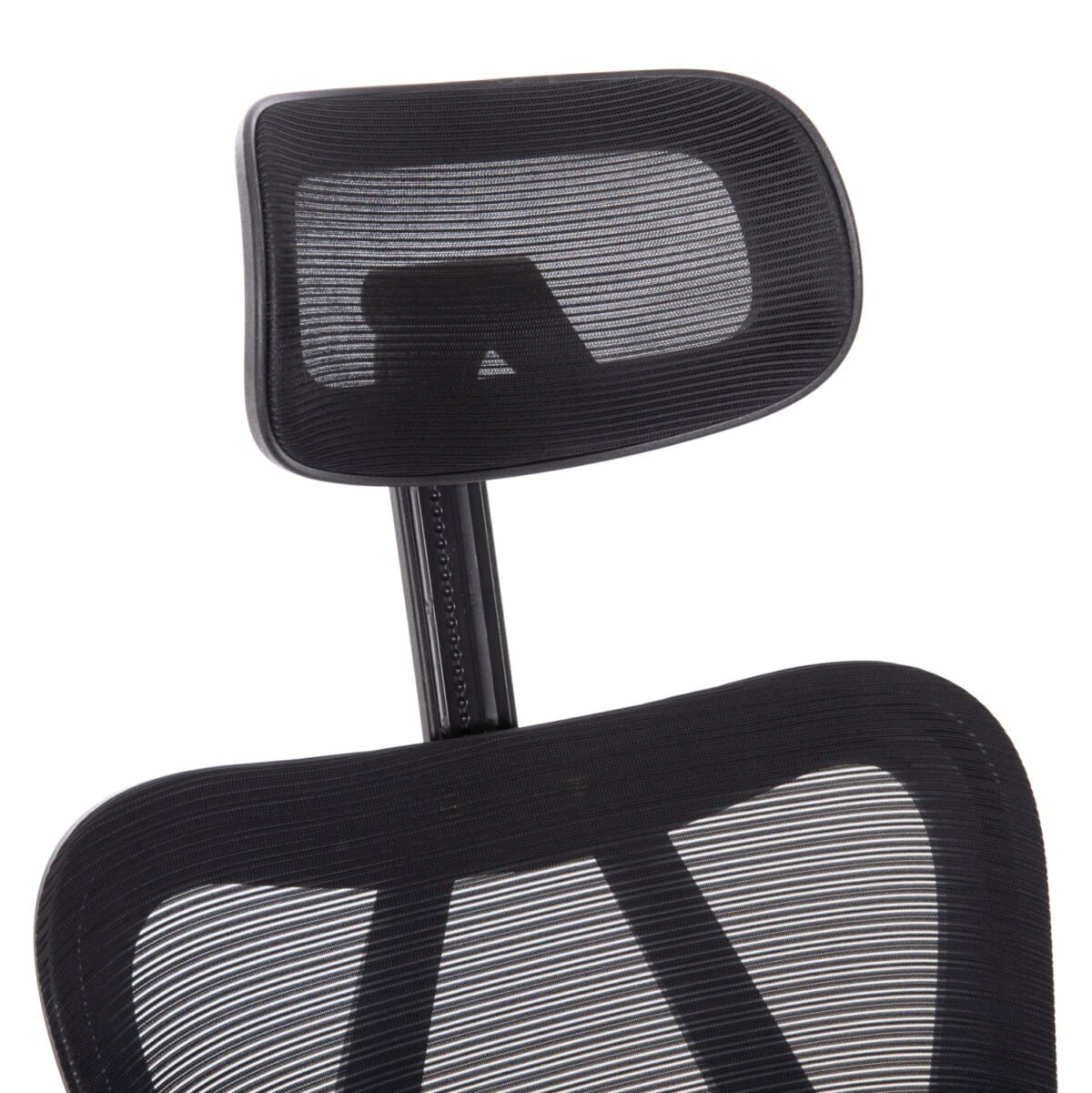 ΚΑΡΕΚΛΑ ΓΡΑΦΕΙΟΥ MEXER HM1195.01 ΜΑΥΡΟ MESH-ΜΕΤΑΛ.ΒΑΣΗ-NYLON ΣΚΕΛΕΤΟΣ 68x70x136Υεκ. - Image 7