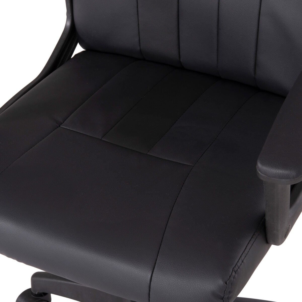 ΚΑΡΕΚΛΑ ΓΡΑΦΕΙΟΥ NIM HM1200.01 ΜΑΥΡΟ PVC-ΜΑΥΡΟΣ ΣΚΕΛΕΤΟΣ & ΒΑΣΗ NYLON 58x65x100Υεκ - Image 8