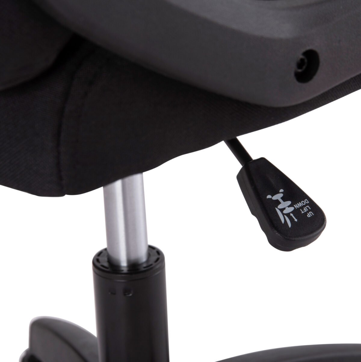 ΚΑΡΕΚΛΑ ΓΡΑΦΕΙΟΥ NIM HM1200.11 ΜΑΥΡΟ ΥΦΑΣΜΑ-ΜΑΥΡΟΣ ΣΚΕΛΕΤΟΣ & ΒΑΣΗ NYLON 58x61x101.5Υεκ - Image 9