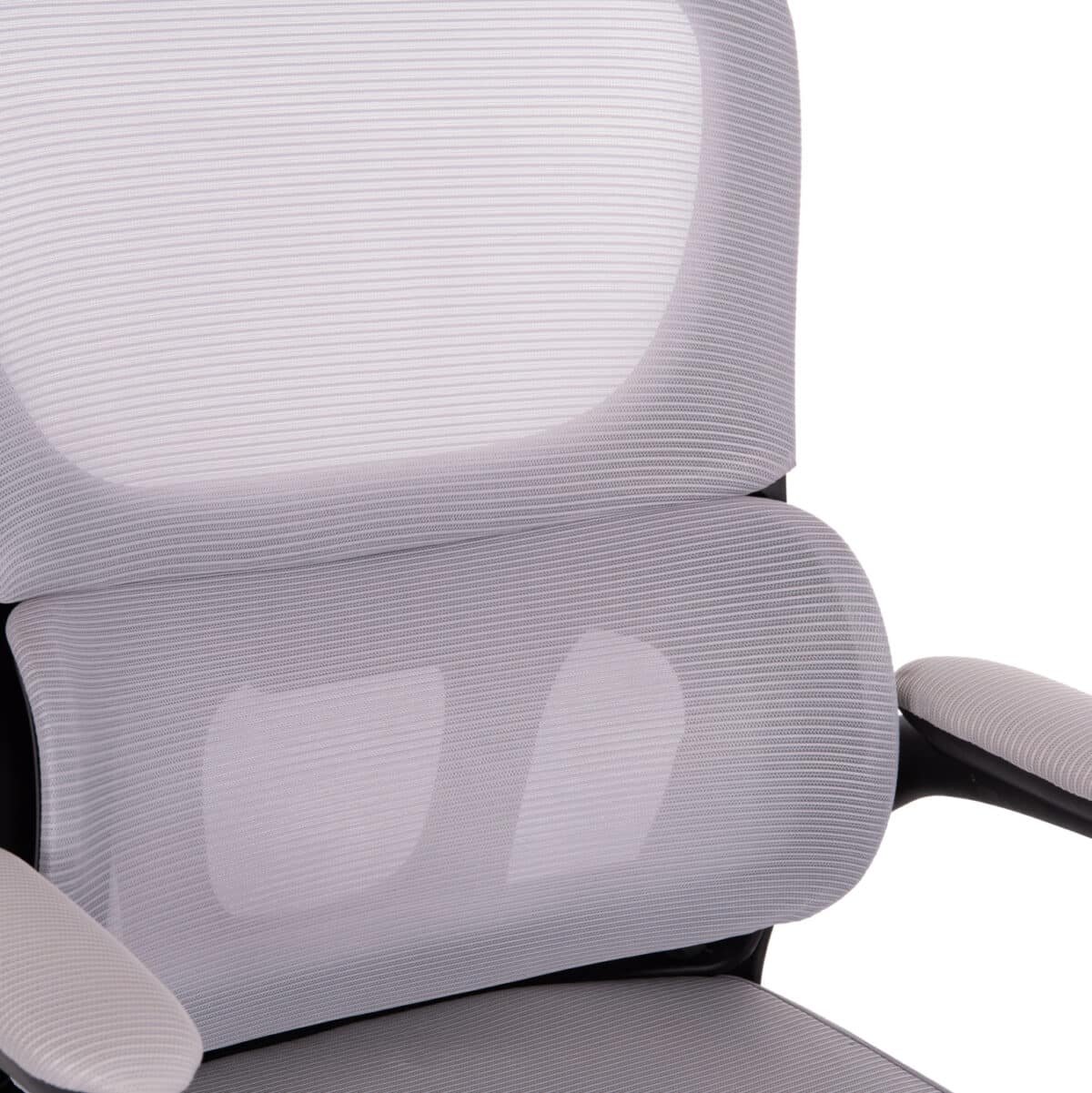 ΚΑΡΕΚΛΑ ΓΡΑΦΕΙΟΥ BASTON HM18236.02 ΓΚΡΙ MESH & ΜΑΥΡΟ PP ΣΚΕΛΕΤΟΣ 64x60x127Υεκ. - Image 8