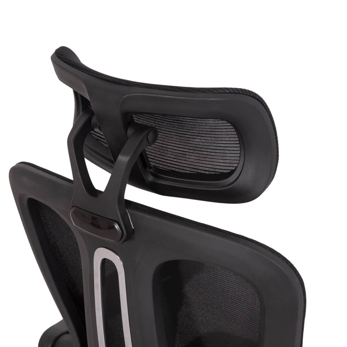 ΚΑΡΕΚΛΑ ΓΡΑΦΕΙΟΥ BARNET HM18258.01 ΜΑΥΡΟ MESH-ΜΑΥΡΟΣ ΣΚΕΛΕΤΟΣ NYLON 61x62x123Υ - Image 9