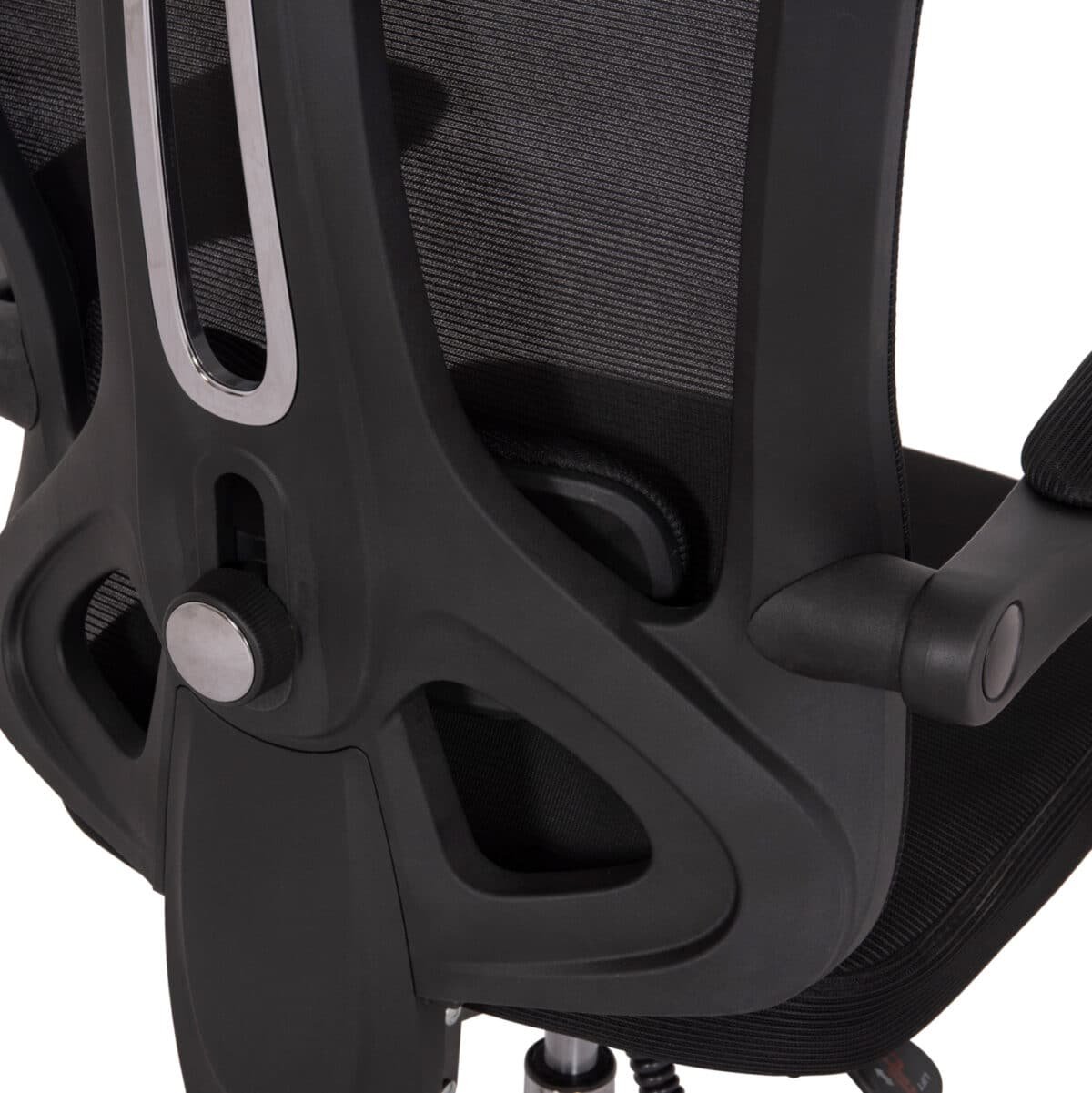 ΚΑΡΕΚΛΑ ΓΡΑΦΕΙΟΥ BARNET HM18258.01 ΜΑΥΡΟ MESH-ΜΑΥΡΟΣ ΣΚΕΛΕΤΟΣ NYLON 61x62x123Υ - Image 10