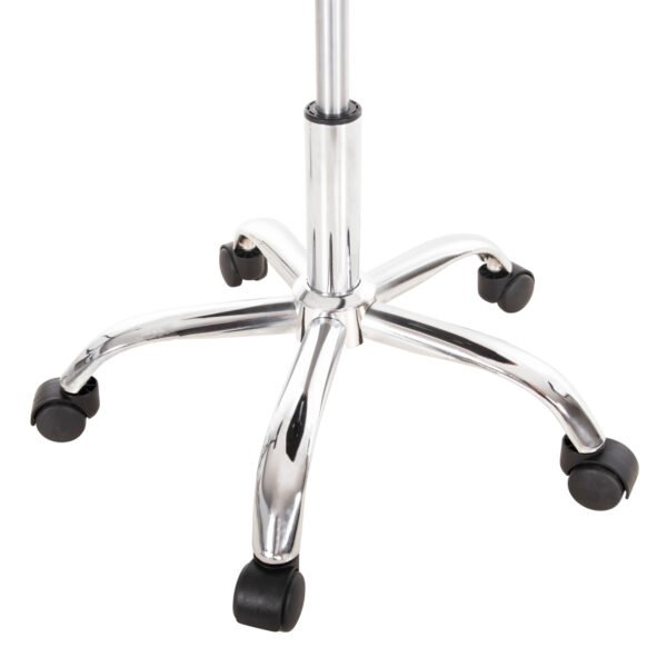 ΚΑΡΕΚΛΑ ΓΡΑΦΕΙΟΥ HOLLIS HM9008.04 ΠΟΡΤΟΚΑΛΙ ΒΕΛΟΥΔΟ-ΜΕΤΑΛ.ΠΟΔΙ 58x58x85Υεκ. - Image 10