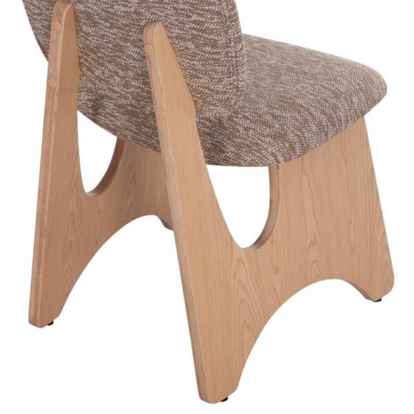 ΚΑΡΕΚΛΑ ΤΡΑΠΕΖΑΡΙΑΣ BELLISI HM18248.01 ΚΑΦΕ ΥΦΑΣΜΑ-PLYWOOD ΧΡΩΜΑ ΔΡΥΟΣ 53x56x78Υεκ. - Image 10