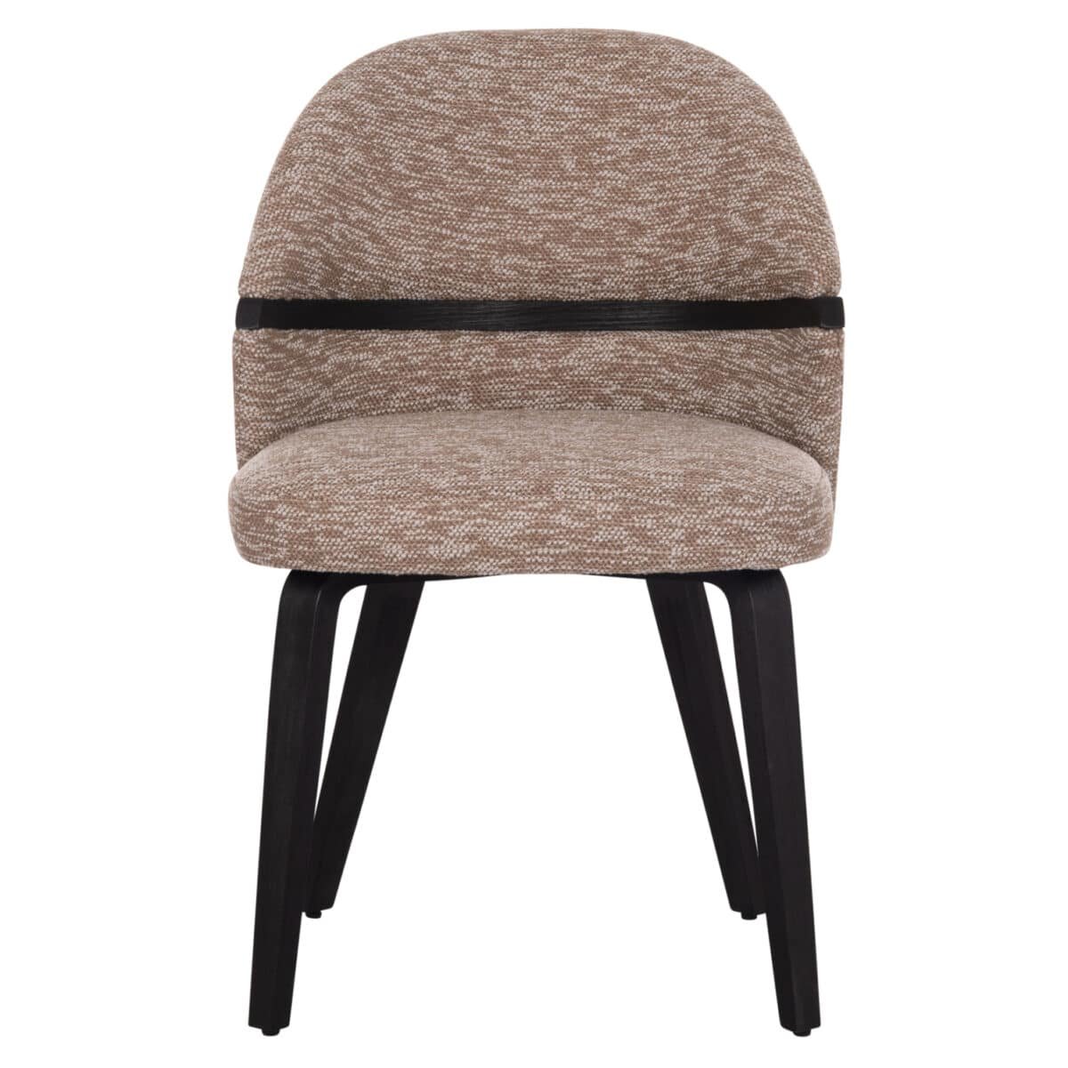 ΚΑΡΕΚΛΑ ΤΡΑΠΕΖΑΡΙΑΣ DEKKER HM18249.03 PLYWOOD ΜΑΥΡΟ--ΥΦΑΣΜΑ ΚΑΦΕ 50x60x80Υεκ. - Image 3