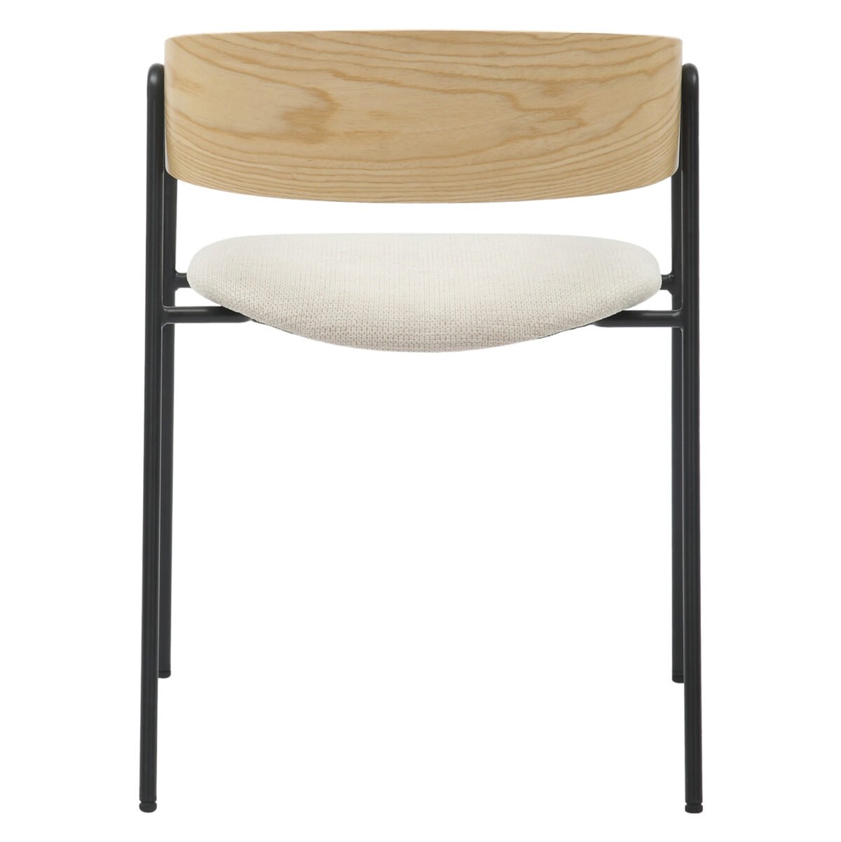 ΚΑΡΕΚΛΑ ΤΡΑΠΕΖΑΡΙΑΣ KORIN HM9975.01 ΜΕΤΑΛΛΟ-ΥΦΑΣΜΑ ΜΠΕΖ-ΞΥΛΟ 54x51x72,5Υεκ - Image 6