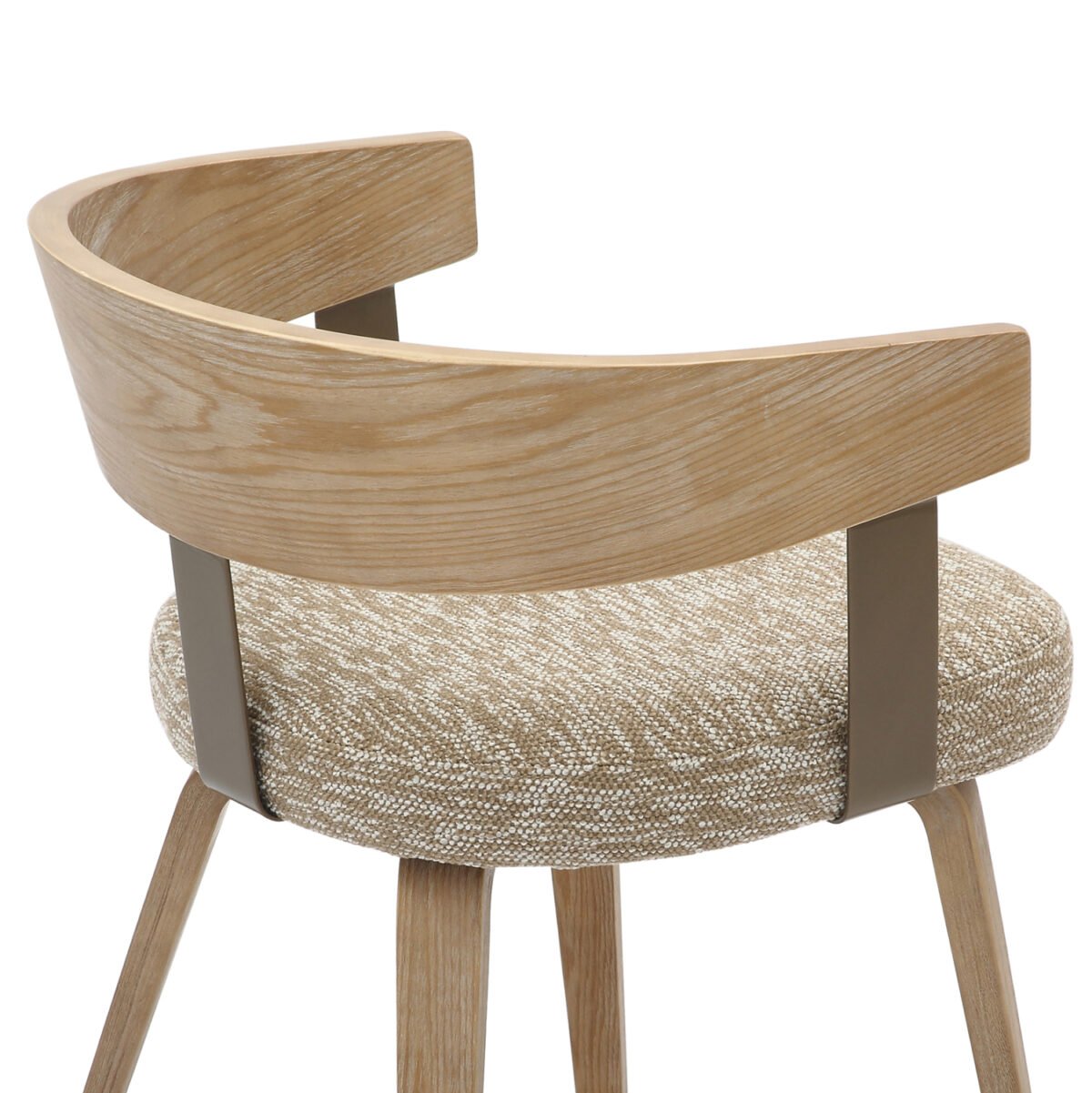 ΚΑΡΕΚΛΑ ΤΡΑΠΕΖΑΡΙΑΣ GALLEY HM9981.01 ΞΥΛΙΝΟΣ ΣΚΕΛΕΤΟΣ-ΜΠΕΖ ΥΦΑΣΜΑ 55,5x53,5x70Υεκ - Image 9