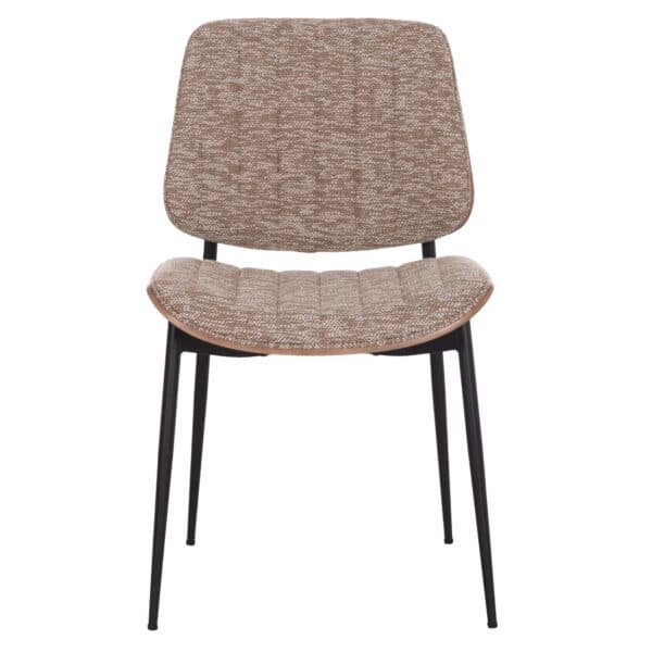 ΚΑΡΕΚΛΑ ΤΡΑΠΕΖΑΡΙΑΣ CONTI HM9983.02 ΜΑΥΡΟ ΜΕΤΑΛΛΟ--ΚΑΦΕ ΥΦΑΣΜΑ 49x56x82Υεκ. - Image 3