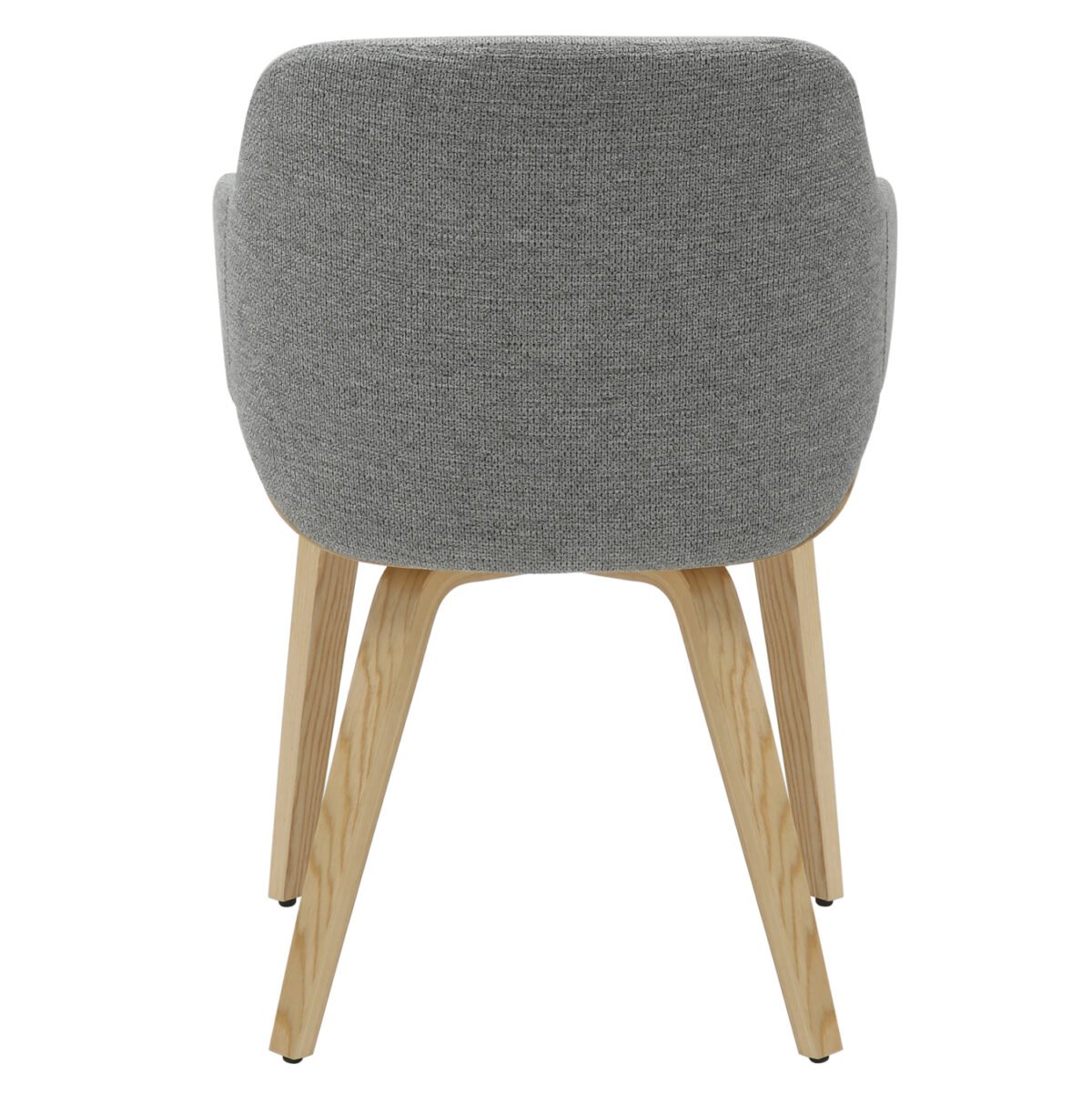 ΚΑΡΕΚΛΑ ΤΡΑΠΕΖΑΡΙΑΣ PRIETO HM9989.01 ΣΚΕΛΕΤΟΣ Κ.Π. ΟΑΚ-ΓΚΡΙ ΥΦΑΣΜΑ 54,5x44x89,5Υεκ. - Image 6