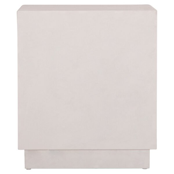 ΚΟΜΟΔΙΝΟ ΣΕΙΡΑ SANTORINI HM18047 MDF ΣΕ ΥΠΟΛΕΥΚΟ ΧΡΩΜΑ-3 ΣΥΡΤΑΡIA 48x38x55,5Υεκ. - Image 6