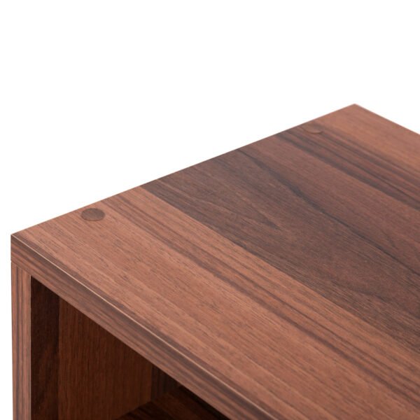 ΚΟΜΟΔΙΝΟ TODD HM18184.05 ΜΕΛΑΜΙΝΗ ΣΕ ΚΑΡΥΔΙ-ΜΕΤΑΛ.ΜΑΥΡΑ ΠΟΔΙΑ 45.5x29.5x58.5Υεκ. - Image 6