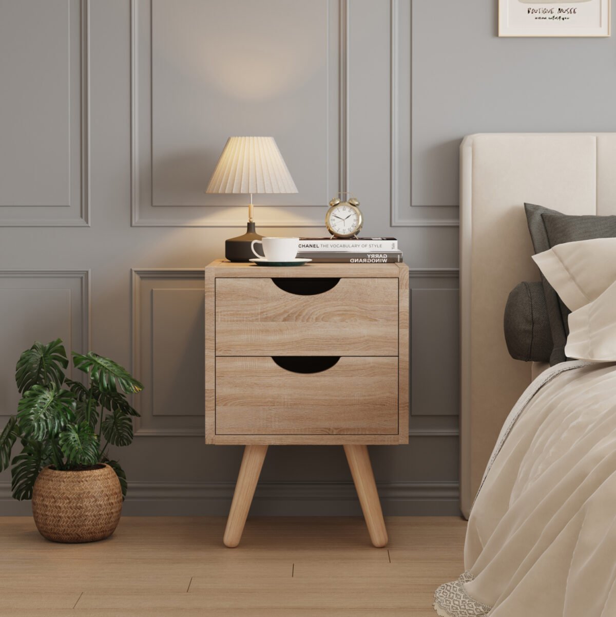 ΚΟΜΟΔΙΝΟ DINKL HM2472.01 ΜΕΛΑΜΙΝΗ-2 ΣΥΡΤΑΡΙΑ- ΣΟΝΑΜΑ 29,7x29,7x45Υεκ - Image 4