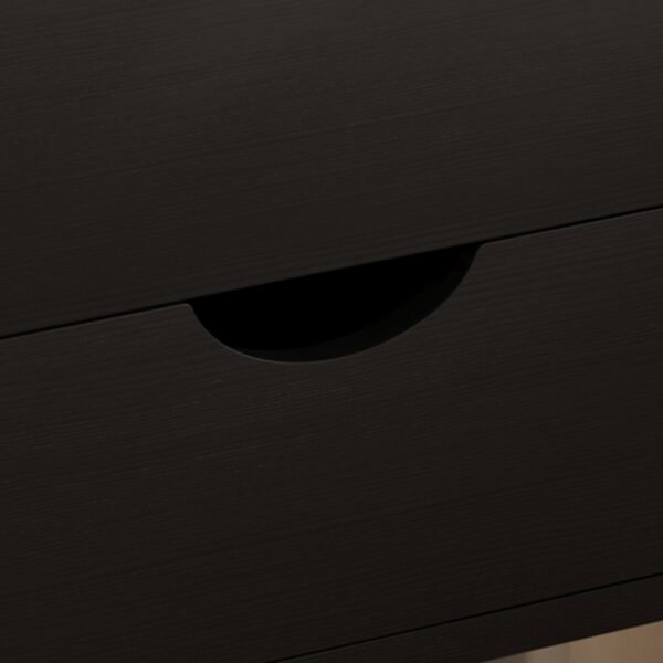 ΚΟΜΟΔΙΝΟ DINKL HM2472.02 ΜΕΛΑΜΙΝΗ-2 ΣΥΡΤΑΡΙΑ-WENGE 29,5x29,5x45Υεκ - Image 8