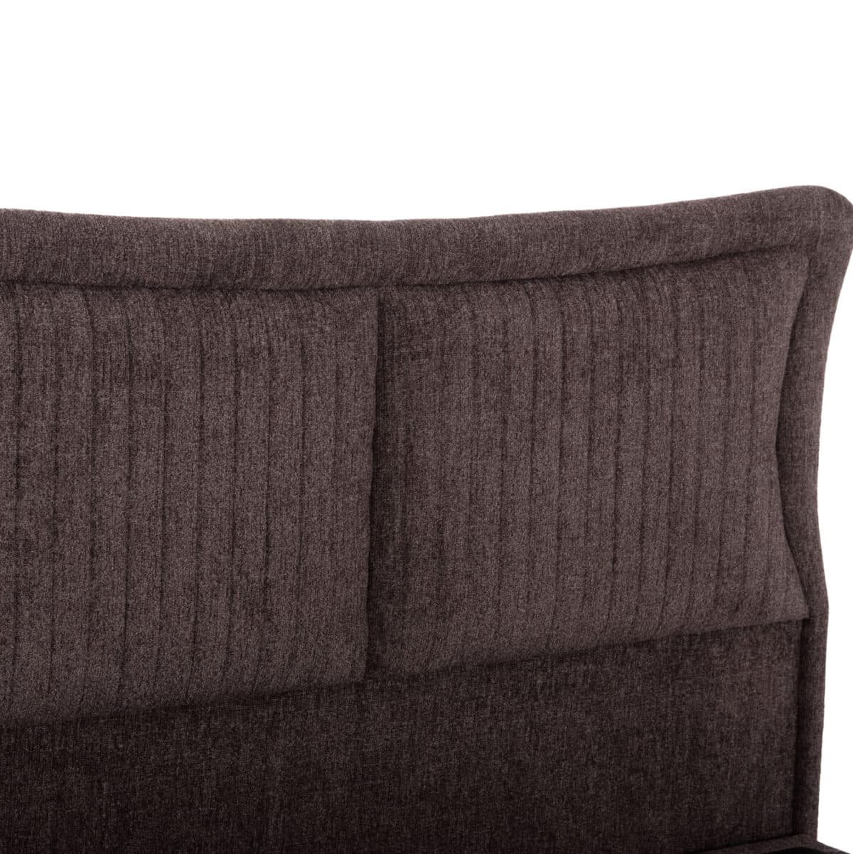 ΚΡEΒΑΤΙ ΔΙΠΛΟ NESTOR HM715.02 ΥΦΑΣΜΑ TEDDY ΚΑΦΕ--ΓΙΑ ΣΤΡΩΜΑ 160x200εκ. - Image 6