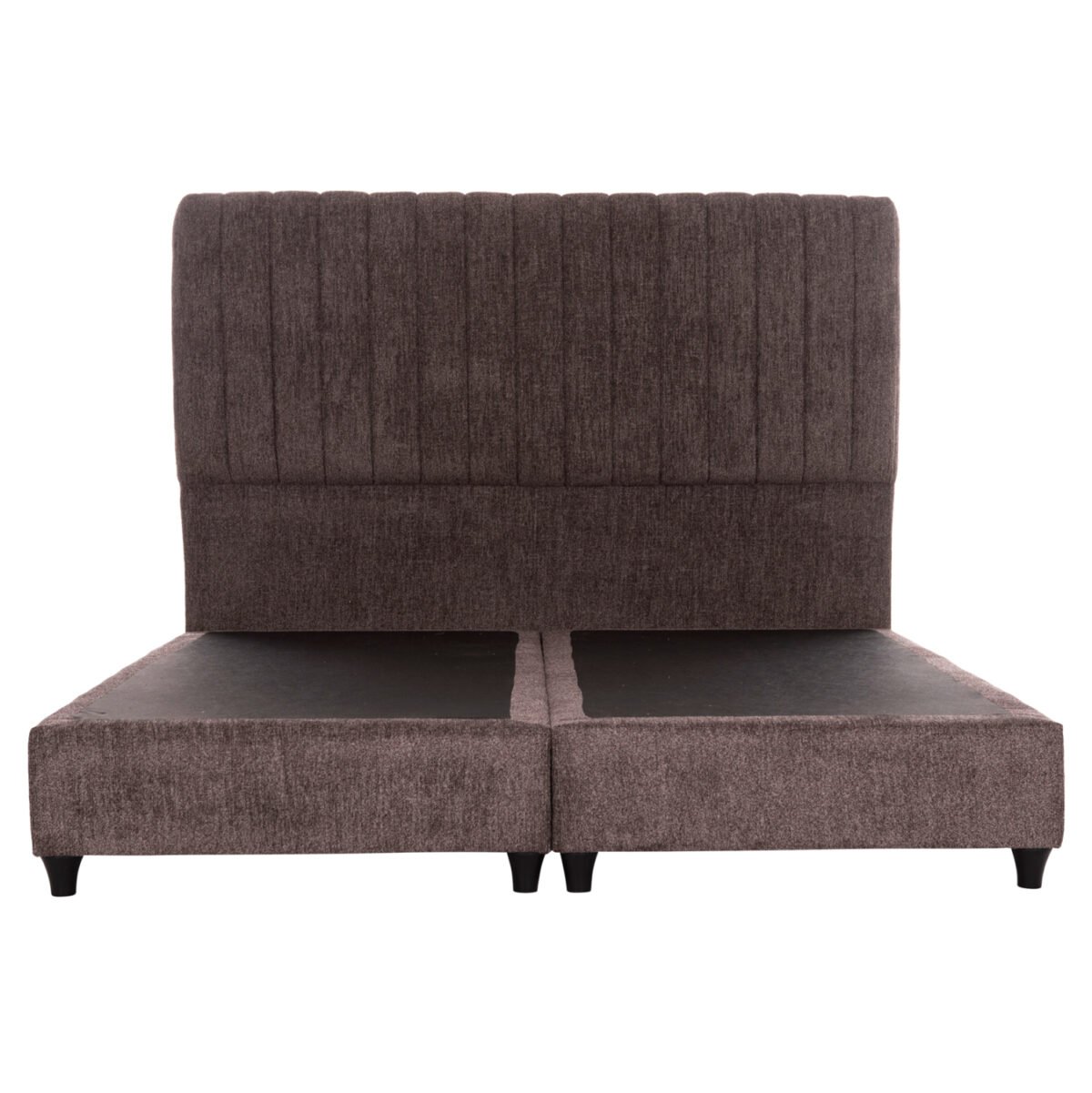 ΚΡEΒΑΤΙ ΔΙΠΛΟ HILDA HM717.02 ΥΦΑΣΜΑ TEDDY ΚΑΦΕ--ΓΙΑ ΣΤΡΩΜΑ 160x200εκ. - Image 4