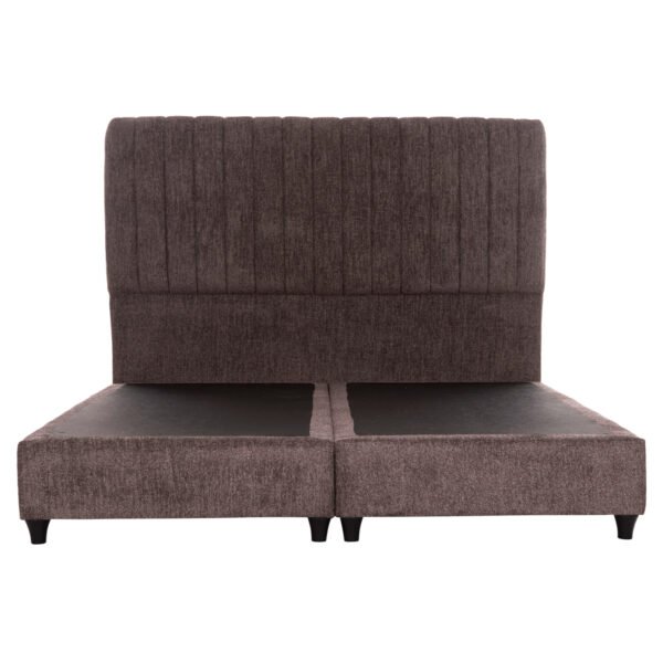 ΚΡEΒΑΤΙ ΔΙΠΛΟ HILDA HM717.02 ΥΦΑΣΜΑ TEDDY ΚΑΦΕ--ΓΙΑ ΣΤΡΩΜΑ 160x200εκ. - Image 4