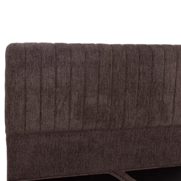 ΚΡEΒΑΤΙ ΔΙΠΛΟ HILDA HM717.02 ΥΦΑΣΜΑ TEDDY ΚΑΦΕ--ΓΙΑ ΣΤΡΩΜΑ 160x200εκ. - Image 6