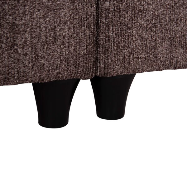 ΚΡEΒΑΤΙ ΔΙΠΛΟ HILDA HM717.02 ΥΦΑΣΜΑ TEDDY ΚΑΦΕ--ΓΙΑ ΣΤΡΩΜΑ 160x200εκ. - Image 9