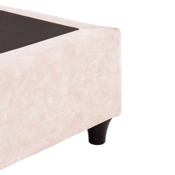 ΚΡΕΒΑΤΙ MALENA HM638.22 ΜΠΕΖ ΥΦΑΣΜΑ Τ. NUBUCK ΓΙΑ ΣΤΡΩΜΑ 150x200εκ. - Image 8