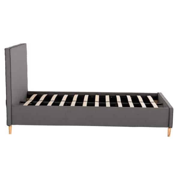 ΚΡΕΒΑΤΙ ΜΕ ΣΤΡΩΜΑ MAYLIN HM21281.03 ΓΚΡΙ ΥΦΑΣΜΑ--ΓΙΑ 120x200εκ - Image 5