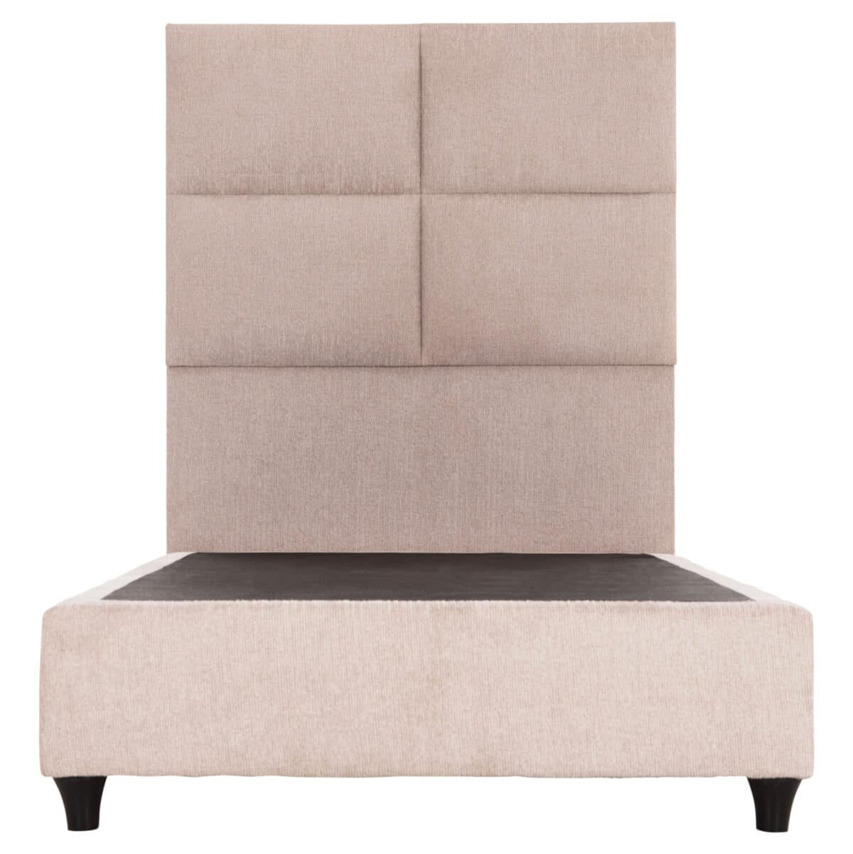 ΚΡΕΒΑΤΙ ΜΟΝΟ MILO HM652.32 ΜΠΕΖ TEDDY ΥΦΑΣΜΑ ΓΙΑ ΣΤΡΩΜΑ 90x200εκ - Image 3