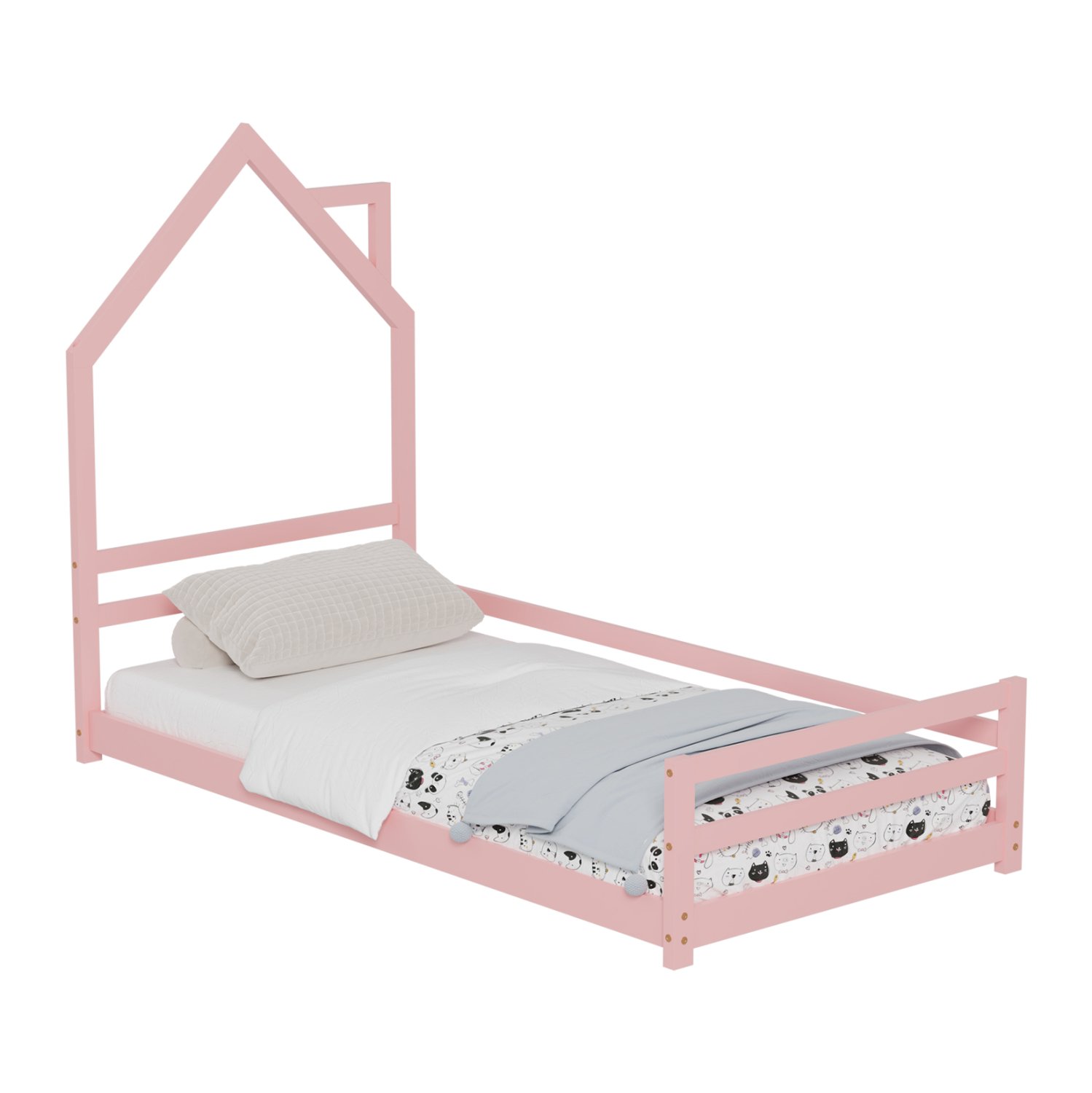 ΚΡΕΒΑΤΙ ΠΑΙΔΙΚΟ HOUSER HM676.06 τ.MONTESSORI ΞΥΛΟ ΠΕΥΚΟ ΡΟΖ- 190x90εκ ΚΡΕΒΑΤΙ ΠΑΙΔΙΚΟ HOUSER HM676.06 τ.MONTESSORI ΞΥΛΟ ΠΕΥΚΟ ΡΟΖ- 190x90εκ