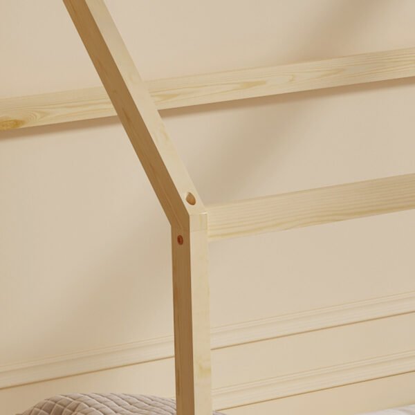 ΚΡΕΒΑΤΙ ΠΑΙΔΙΚΟ PEPE HM677.01 τ.MONTESSORI ΞΥΛΟ ΠΕΥΚΟ ΦΥΣΙΚΟ- 190x90εκ - Image 6