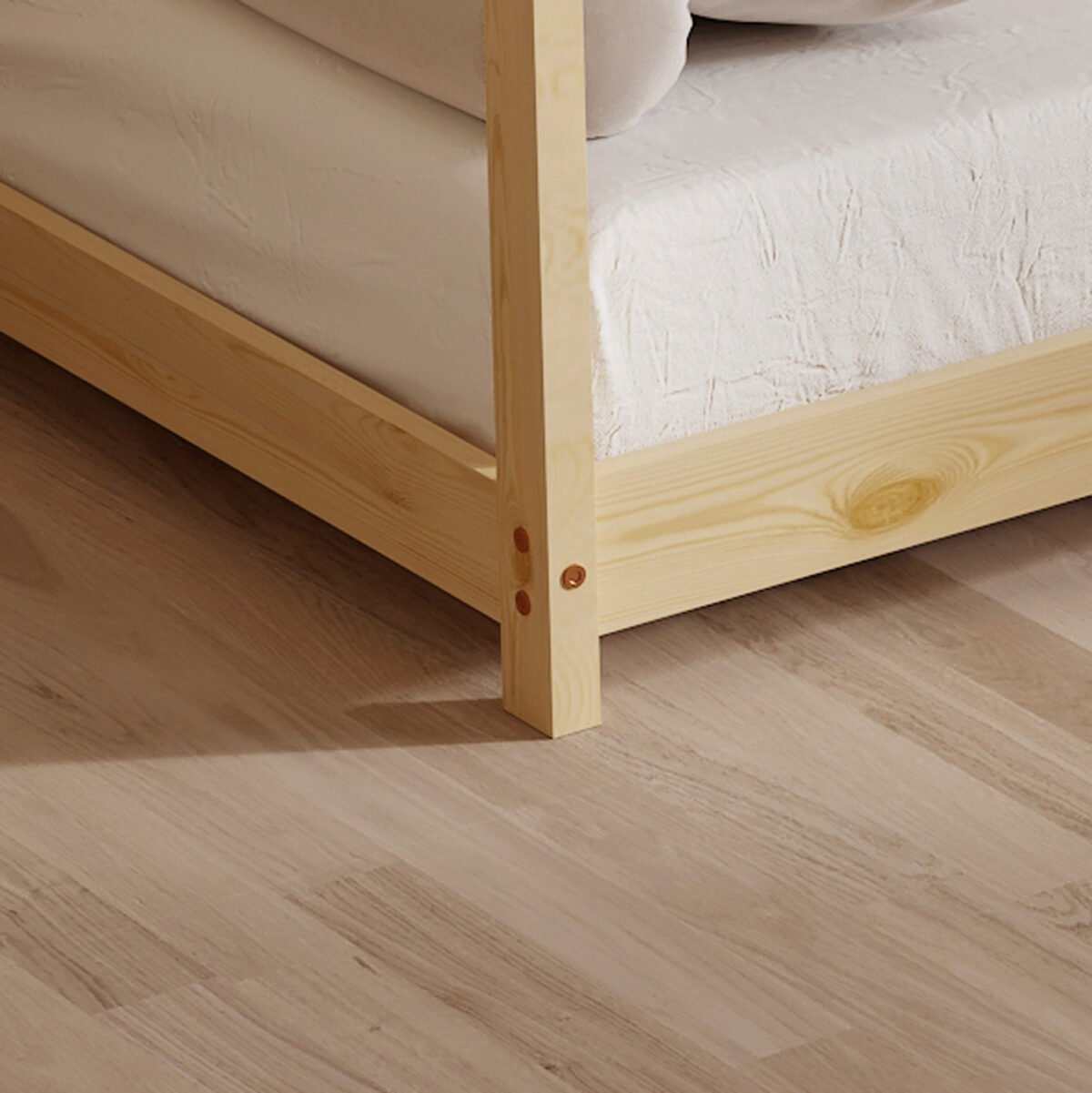 ΚΡΕΒΑΤΙ ΠΑΙΔΙΚΟ PEPE HM677.01 τ.MONTESSORI ΞΥΛΟ ΠΕΥΚΟ ΦΥΣΙΚΟ- 190x90εκ - Image 7