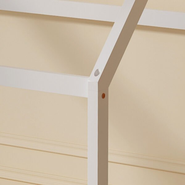 ΚΡΕΒΑΤΙ ΠΑΙΔΙΚΟ PEPE HM677.03 τ.MONTESSORI ΞΥΛΟ ΠΕΥΚΟ ΛΕΥΚΟ- 190x90εκ - Image 7