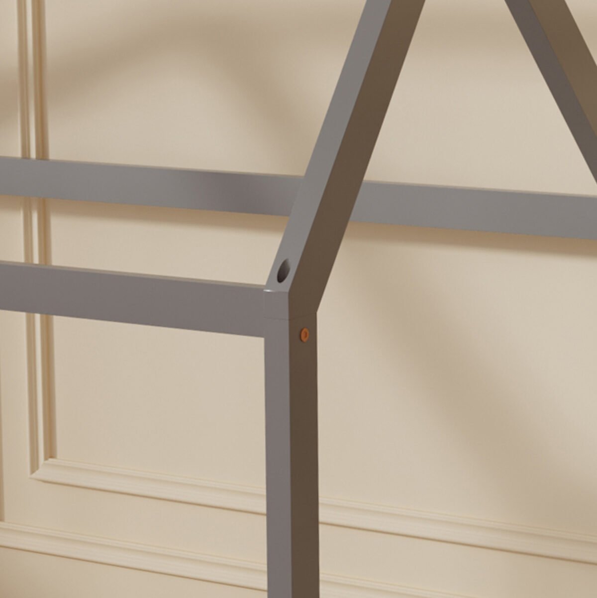 ΚΡΕΒΑΤΙ ΠΑΙΔΙΚΟ PEPE HM678.05 τ.MONTESSORI ΞΥΛΟ ΠΕΥΚΟ ΓΚΡΙ- 140x70εκ - Image 6