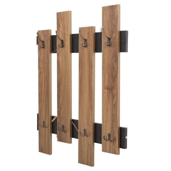 ΚΡΕΜΑΣΤΡΑ ΕΙΣΟΔΟΥ WESSON HM8940.15 ΜΕΛΑΜΙΝΗ ΣΕ ΜΑΥΡΟ ΜΑΡΜΑΡΟ & ΦΥΣΙΚΟ 64x4x79Υεκ. - Image 3