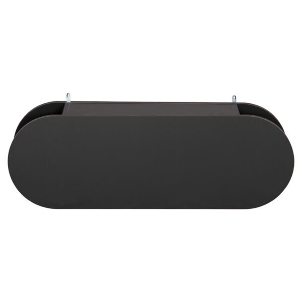 ΚΡΕΜΑΣΤΡΑ ΕΙΣΟΔΟΥ & ΚΛΕΙΣΤΟ ΡΑΦΙ STOR HM18078.03 ΜΕΛΑΜΙΝΗ ΣΚΟΥΡΟ ΓΚΡΙ 84x15.5x28.5Υεκ - Image 3