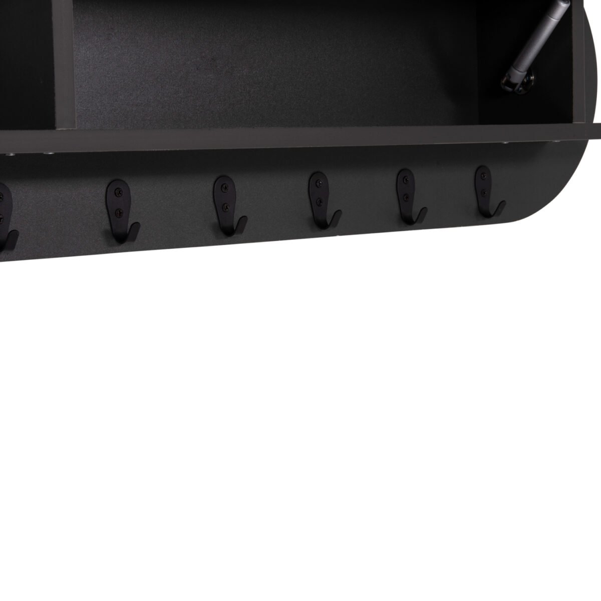 ΚΡΕΜΑΣΤΡΑ ΕΙΣΟΔΟΥ & ΚΛΕΙΣΤΟ ΡΑΦΙ STOR HM18078.03 ΜΕΛΑΜΙΝΗ ΣΚΟΥΡΟ ΓΚΡΙ 84x15.5x28.5Υεκ - Image 6