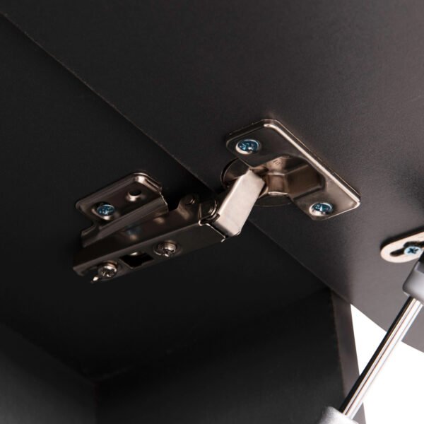 ΚΡΕΜΑΣΤΡΑ ΕΙΣΟΔΟΥ & ΚΛΕΙΣΤΟ ΡΑΦΙ STOR HM18078.03 ΜΕΛΑΜΙΝΗ ΣΚΟΥΡΟ ΓΚΡΙ 84x15.5x28.5Υεκ - Image 7