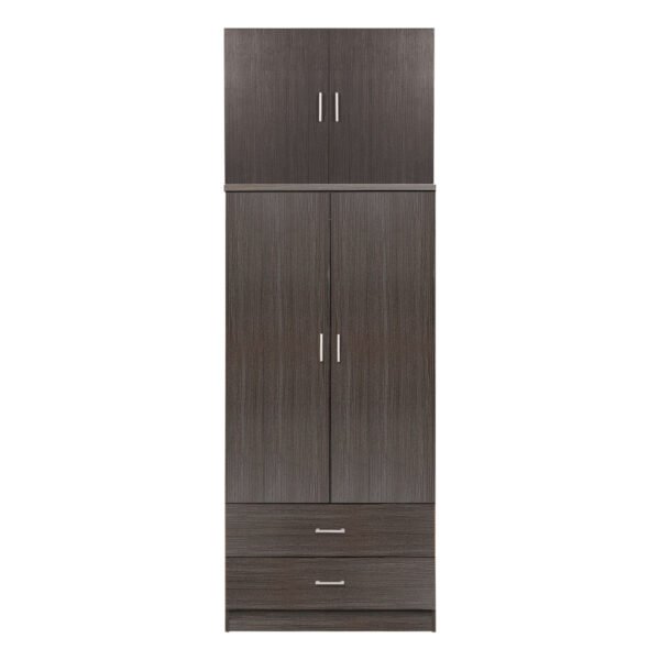 ΝΤΟΥΛΑΠΑ REINA HM21061.01 2ΦΥΛΛΗ ΜΕ ΠΑΤΑΡΙ & 2 ΣΥΡΤΑΡΙΑ-ΜΕΛΑΜΙΝΗ ZEBRANO 80x42x241Υεκ