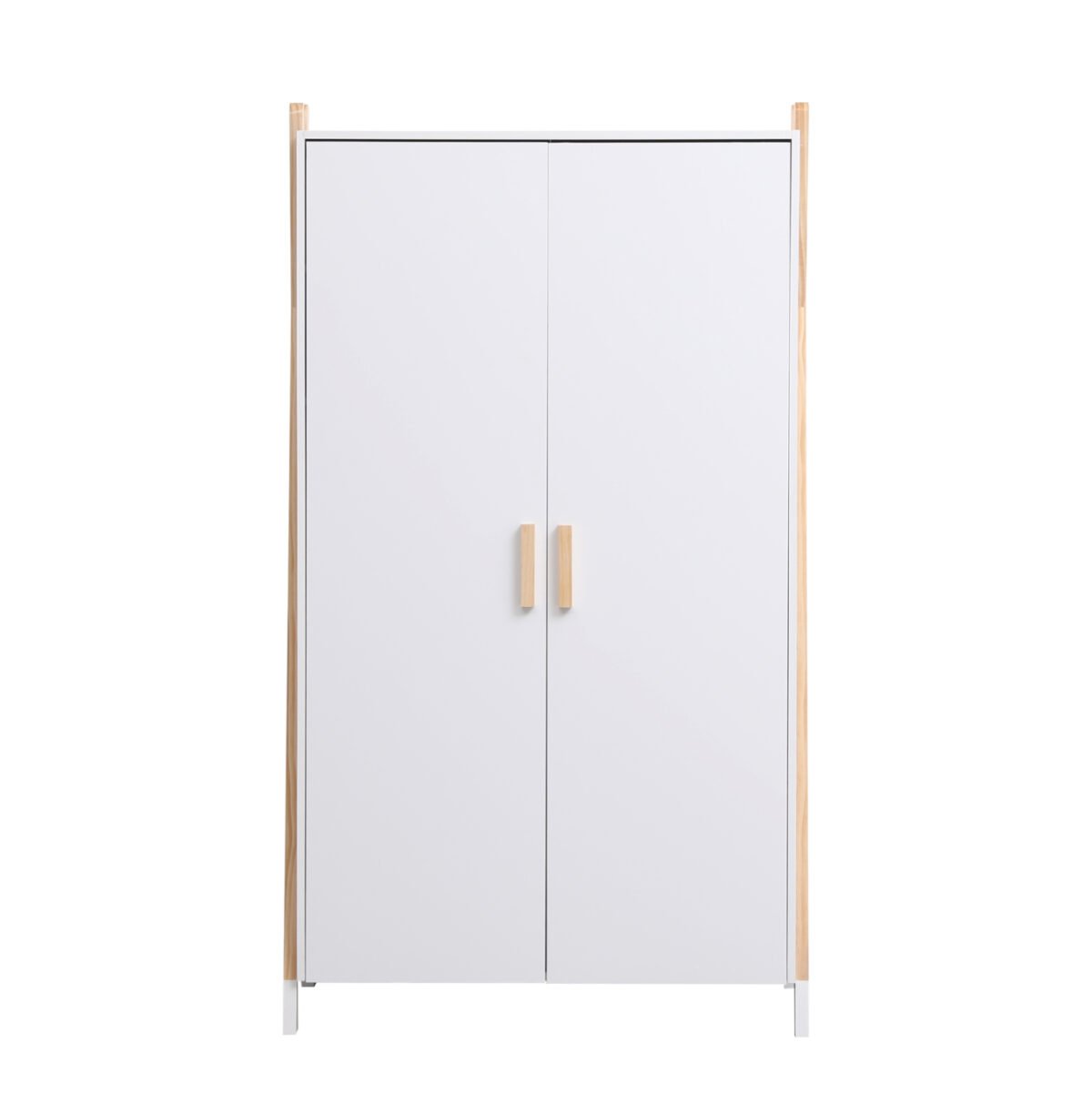 ΝΤΟΥΛΑΠΑ ΠΑΙΔΙΚH PASCHAL HM2494.03 ΛΕΥΚΗ ΜΕΛΑΜΙΝΗ-ΠΟΔΙΑ ΞΥΛΟ ΠΕΥΚΟΥ 96x44x170Υεκ. - Image 4