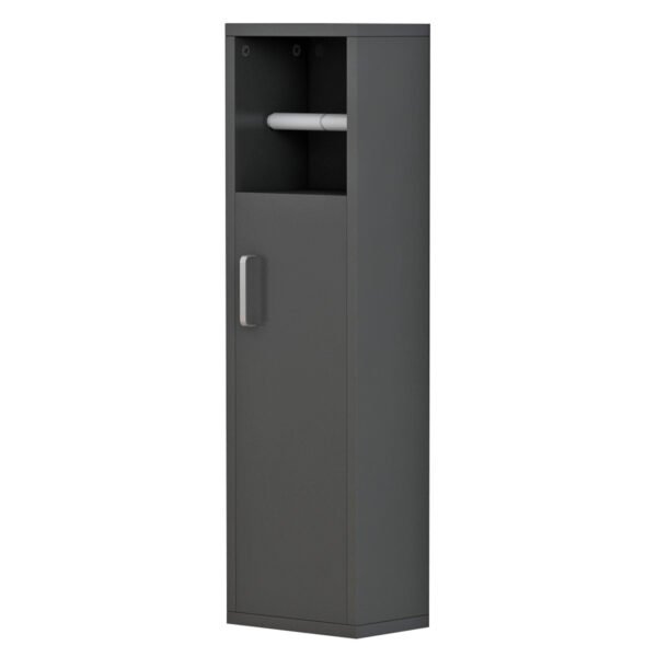 ΝΤΟΥΛΑΠΙ ΜΠΑΝΙΟΥ DAMIEN HM9025.11 ΜΕΛΑΜΙΝΗ ΑΝΘΡΑΚΙ 20x13x70Yεκ. - Image 4