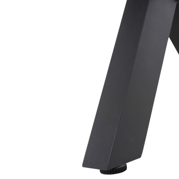 ΠΑΓΚΑΚΙ ΑΛΟΥΜΙΝΙΟΥ TAWNEE HM6038.01 ΑΝΘΡΑΚΙ ΜΕ POLYWOOD ΚΑΘΙΣΜΑ ΣΕ ΦΥΣΙΚΟ ΧΡΩΜΑ 150x36x45Υεκ. - Image 9