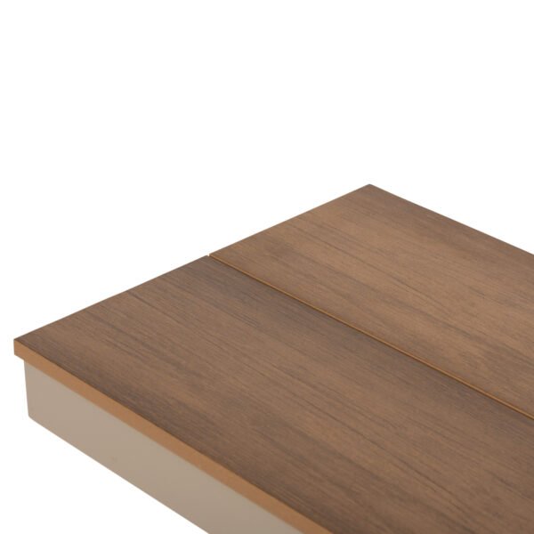 ΠΑΓΚΑΚΙ ΑΛΟΥΜΙΝΙΟΥ TAWNEE HM6040.04 ΣΑΜΠΑΝΙ-POLYWOOD ΚΑΘΙΣΜΑ ΦΥΣΙΚΟ 220x36x44,5Υεκ. - Image 7