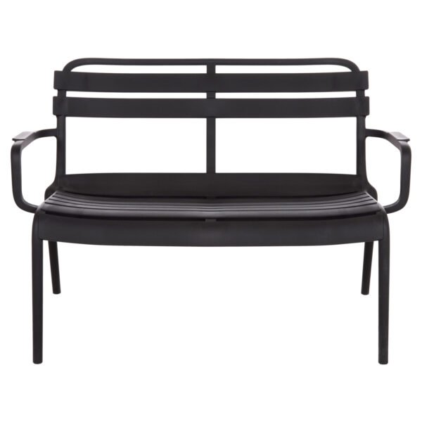 ΠΑΓΚΑΚΙ ΠΟΛΥΠΡΟΠΥΛΕΝΙΟΥ 2ΘΕΣΙΟ KORVER HM6332.02 ΜΑΥΡΟ 113x65x76Υεκ. - Image 3