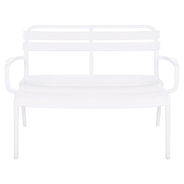 ΠΑΓΚΑΚΙ ΠΟΛΥΠΡΟΠΥΛΕΝΙΟΥ 2ΘΕΣΙΟ KORVER HM6332.01 ΛΕΥΚΟ 113x65x76Υεκ. - Image 3